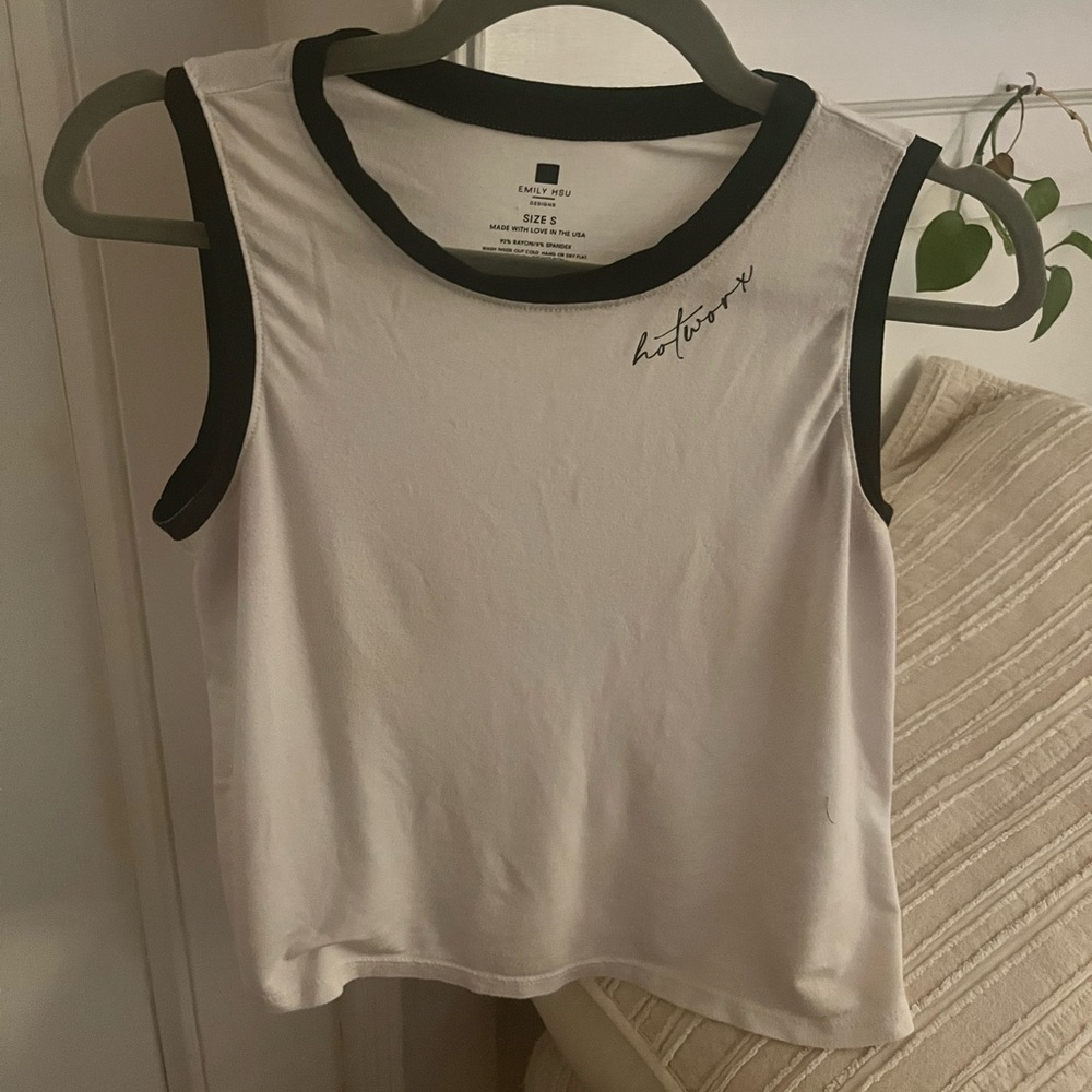 Emily Hsu HOTWORX tank top